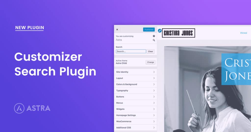 Customizer Search Plugin