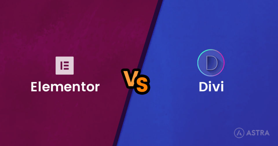 Elementor vs Divi Builder