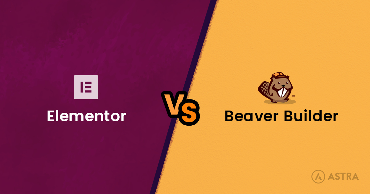 Elementor vs Beaver Builder