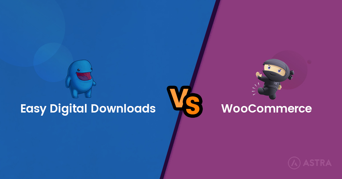 Easy digital download vs WoCommerce