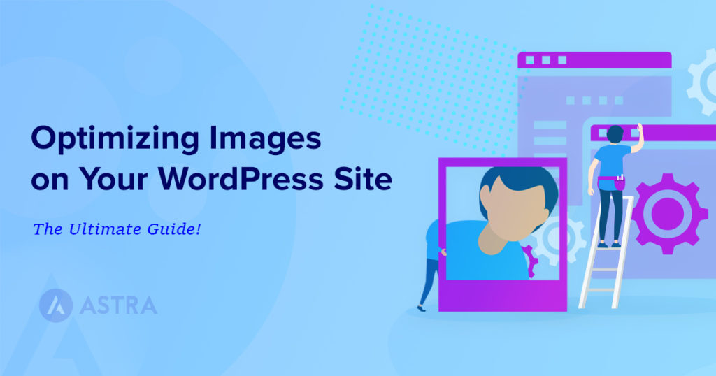 optimizing images on your wordpress site banner