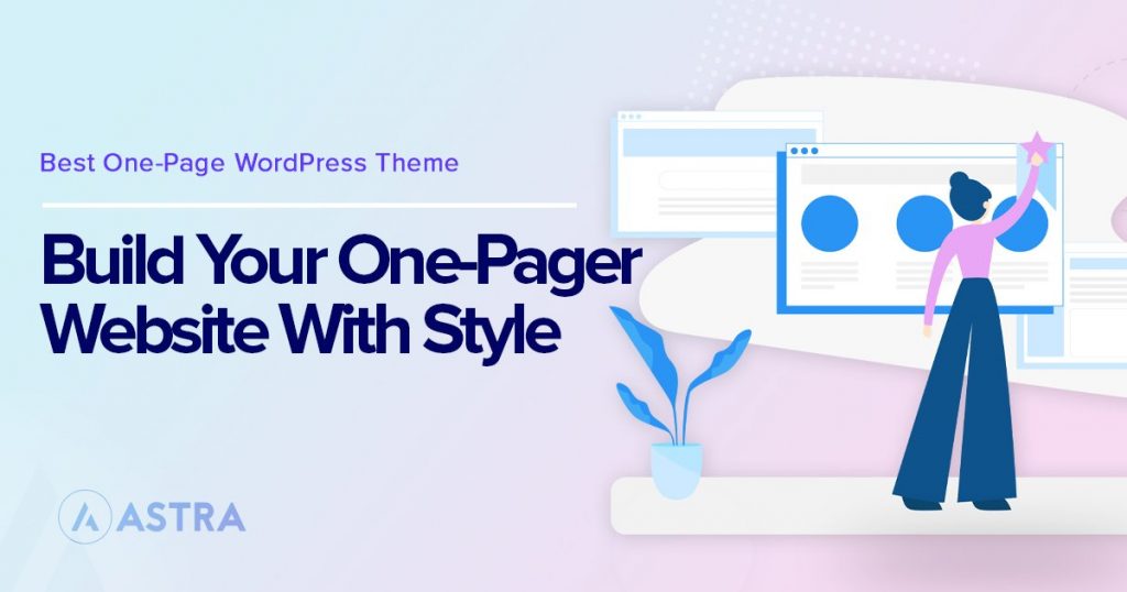 one page WordPress themes