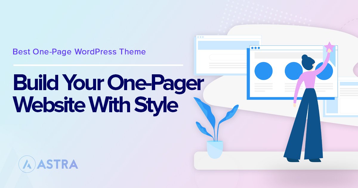 one page WordPress themes