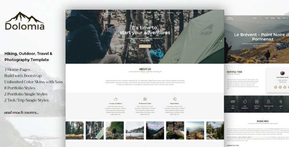 Dolomia WordPress Theme