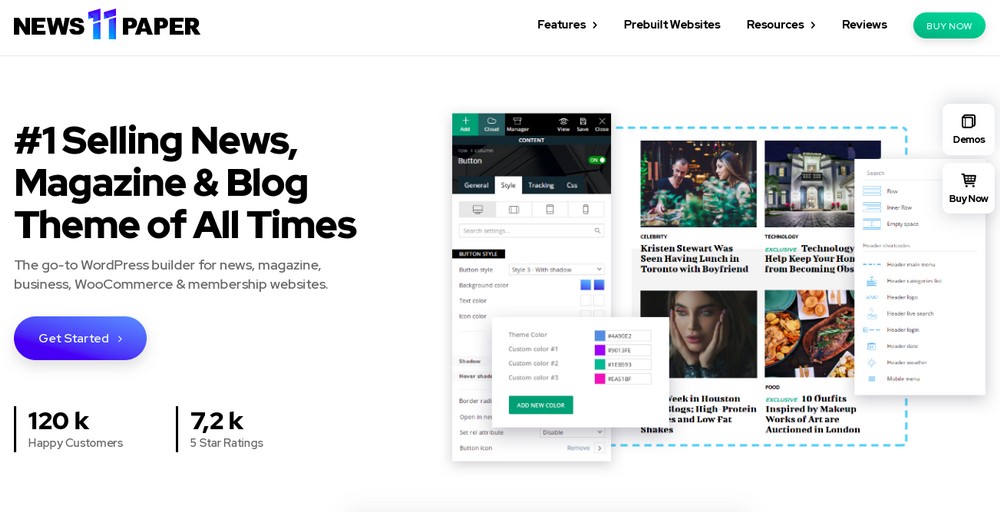 Newspaper WordPress theme