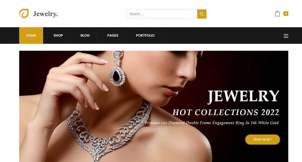 karo wordpress theme for jewelry sellers