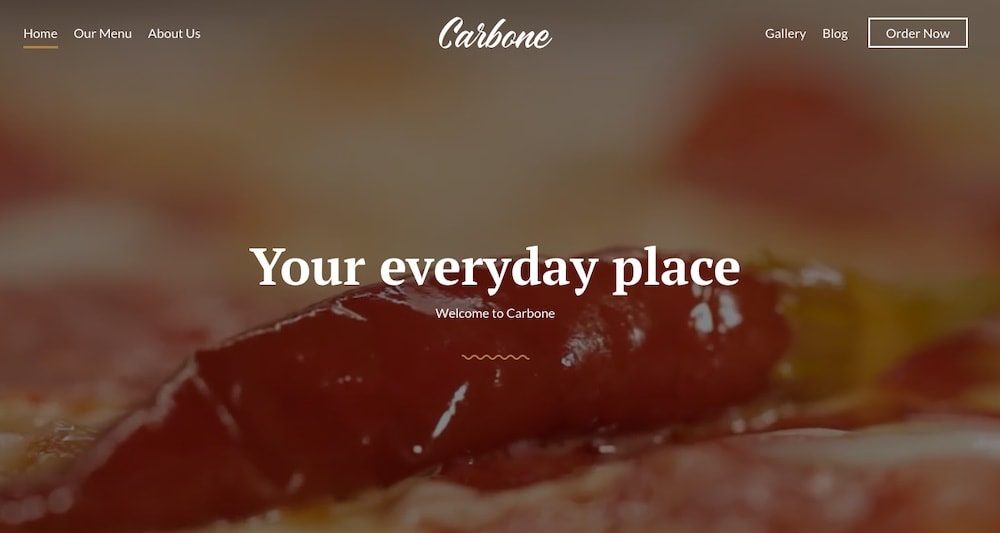 Carbone WordPress Theme