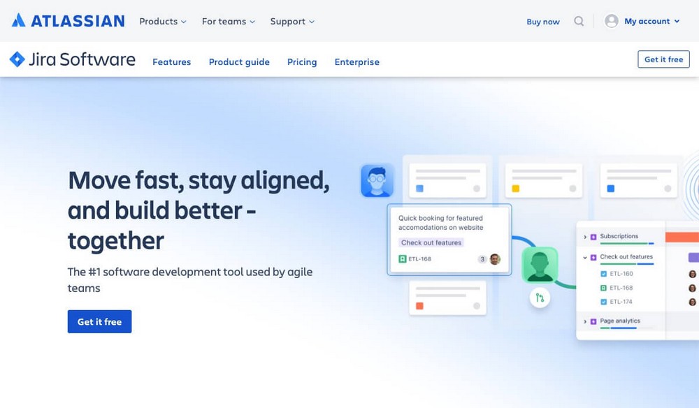 Jira Home Page