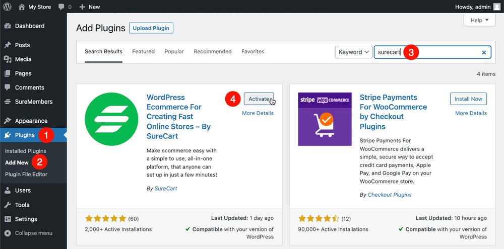 How to Install SureCart in WordPress