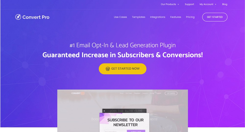 Convert Pro lead generation tool for WordPress