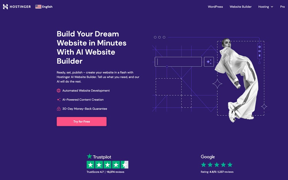 hostinger website builder