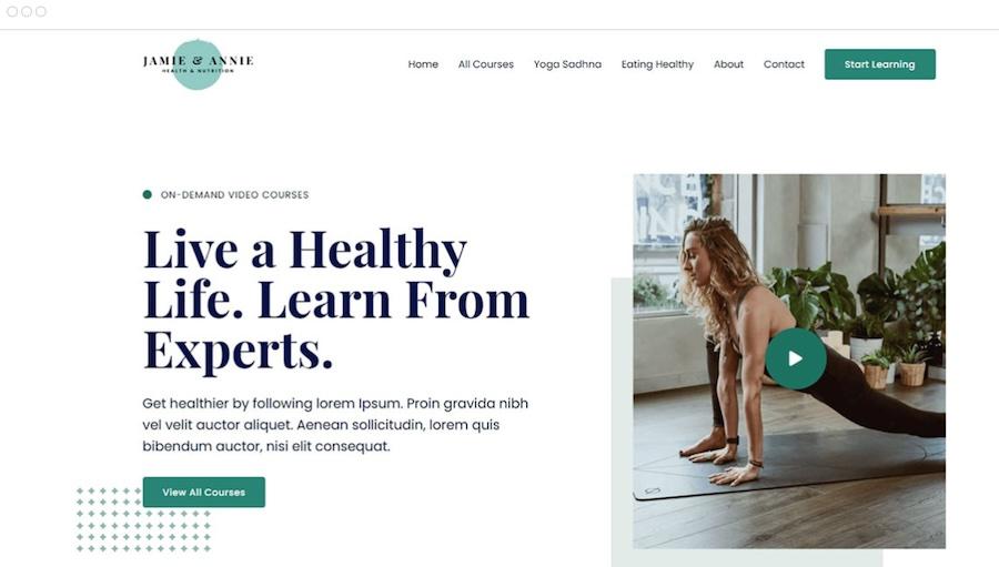 Online Health Coach Starter Template