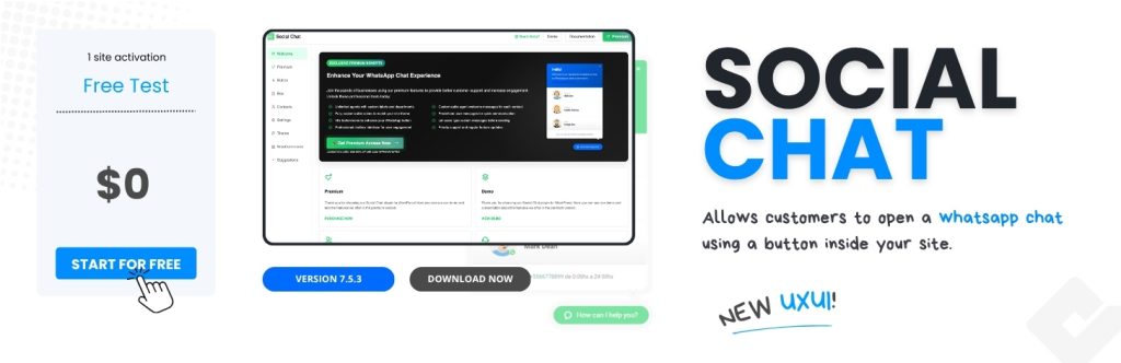 WhatsApp Chat – Best Free WhatsApp Support Plugin for WordPress